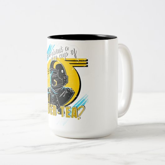 Liber-Tea Mok Helldivers 2 (Voorkant rechts)