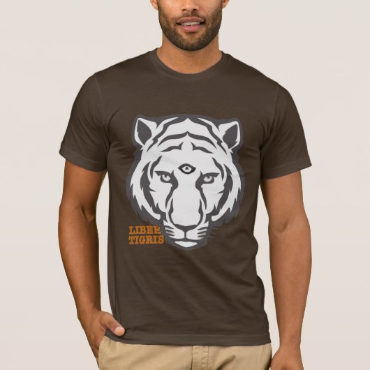 Liber Tigris (The Book of the Tiger) T-Shirt (Voorkant)
