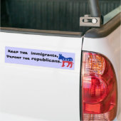 liberaal bumpersticker (Op Truck)