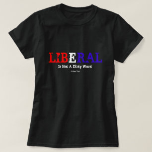 liberaal is geen vies woord-een mister p-Shirt T-shirt
