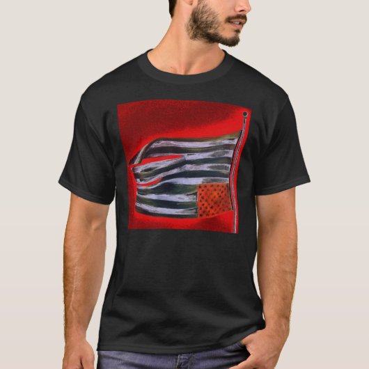 liberaal zwart t-shirt (Voorkant)