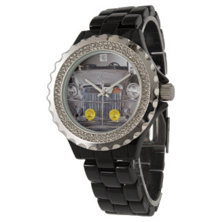 Liberace Crystal Duesenberg Grill horloge