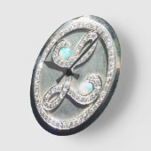 Liberace "Tiffany Heist" gelicentieerde klok afbee (Hoek)