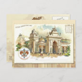 Liberal Arts Palace - Souvenir Mail Card uit 1904 Briefkaart (Voorkant / Achterkant)