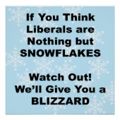 Liberal Blizzard Poster (Voorkant)