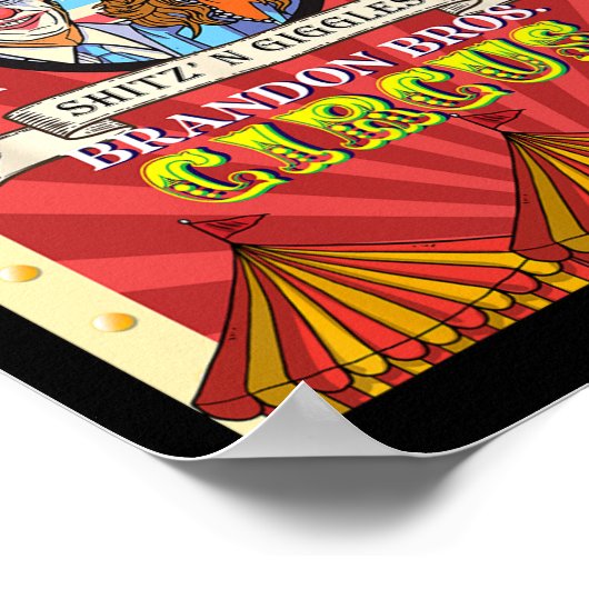 Liberal Democrat Circus Dumbest Harris Squad Fun T Poster (Hoek)