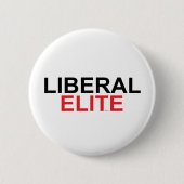 Liberal Elite Ronde Button 5,7 Cm (Voorkant)