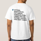 Liberal Elitist* T-shirt (Achterkant)