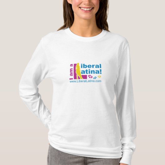 Liberal Latina Plus Size T-shirt (Voorkant)