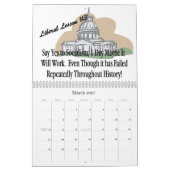 Liberal Lesson Calendar 2012 Kalender (Mar 2027)