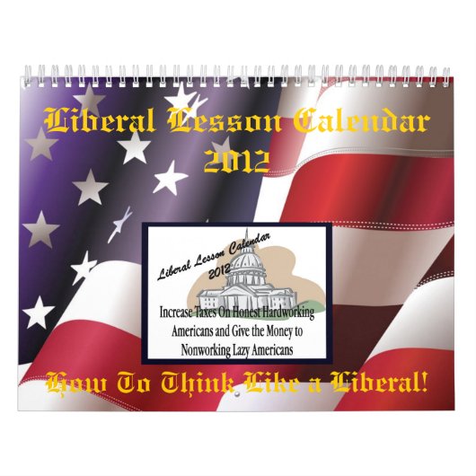 Liberal Lesson Calendar 2012 Kalender (Hoes)