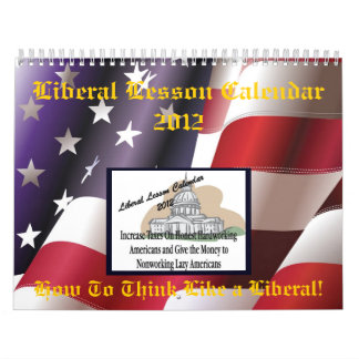 Liberal Lesson Calendar 2012 Kalender