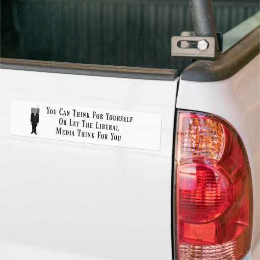 Liberal Media Bumpersticker (Op Truck)