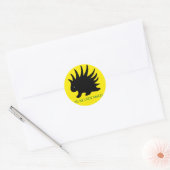 Liberal Porcupine Sheet - M3 Ronde Sticker (Envelop)