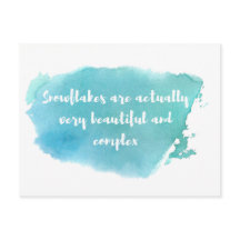 Liberal Snowflake Briefkaart