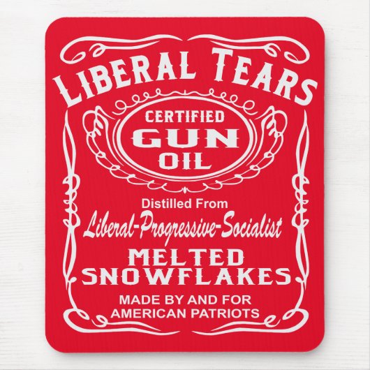 Liberal Tears Certified Pistool Oil # Muismat (Voorkant)