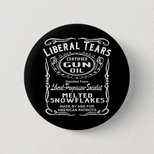 Liberal Tears Certified Pistool Oil # Ronde Button 5,7 Cm