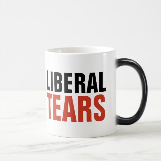 LIBERAL TEARS Coffee Mugs Magische Mok (Rechts)