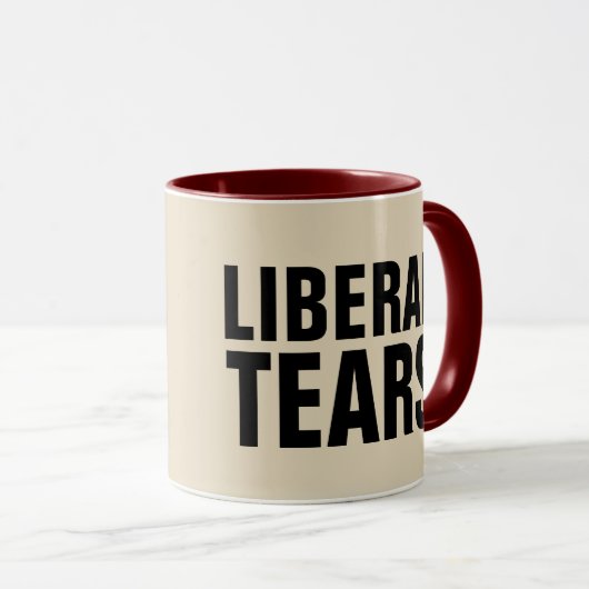 LIBERAL TEARS Coffee Mugs Mok (Voorkant rechts)