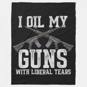 LIBERAL TEARS FLEECE DEKEN