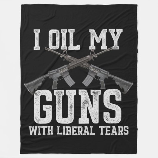 LIBERAL TEARS FLEECE DEKEN (Voorkant)