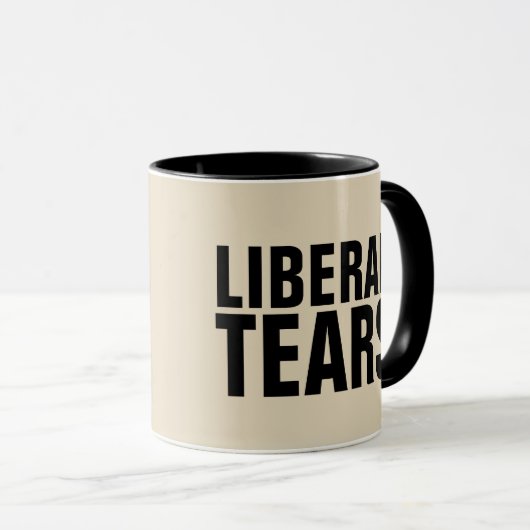LIBERAL TEARS Funny Coffee Mugs Mok (Voorkant rechts)
