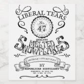 Liberal Tears No. 47 Wijnflesetiket Wijn Etiket (Enkel label)