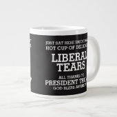 Liberal Tears President Trump POTUS 45 Grote Koffiekop (Voorkant rechts)