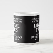Liberal Tears President Trump POTUS 45 Grote Koffiekop (Voorkant)