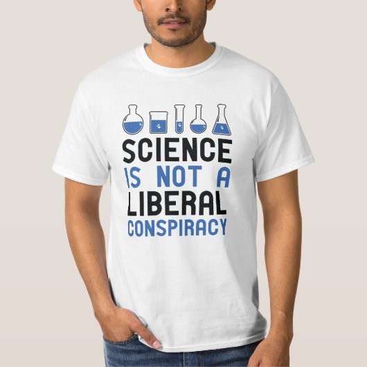 Liberale complot t-shirt (Voorkant)