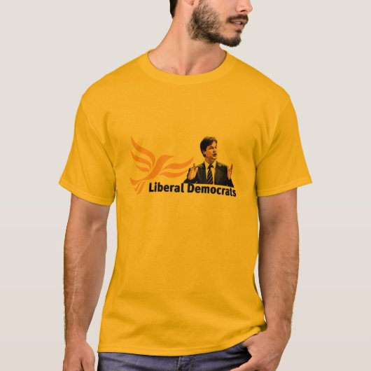 Liberale Democraten T-shirt (Voorkant)
