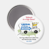 liberale elite-verhuizers magneet (Voorkant / Achterkant)