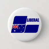 Liberale Partij Australië 2013 Ronde Button 5,7 Cm (Voorkant)