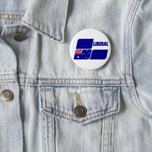 Liberale Partij Australië 2013 Ronde Button 5,7 Cm (In situ)