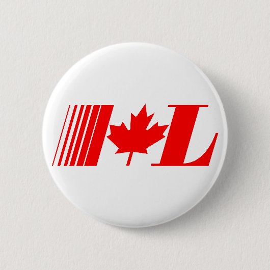 Liberale Partij Oude Logo Ronde Button 5,7 Cm (Voorkant)