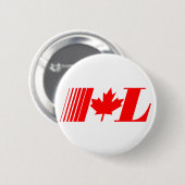 Liberale Partij Oude Logo Ronde Button 5,7 Cm (Voorkant /achterkant)