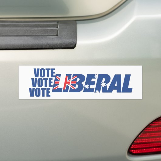 Liberale Partij van Australië Bumpersticker (Op auto)