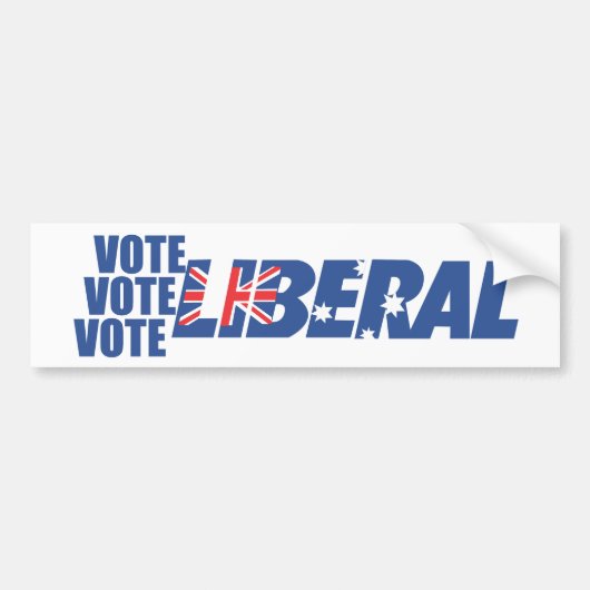 Liberale Partij van Australië Bumpersticker (Voorkant)