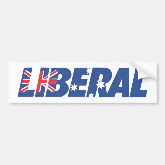 Liberale Partij van Australië Bumpersticker (Voorkant)