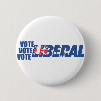 Liberale Partij van Australië Ronde Button 5,7 Cm