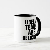 LIBERALE TEARS ZIJN DELICIEUZE Koffiebuizen Mok (Voorkant rechts)