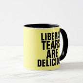 LIBERALE TEARS ZIJN DELICIEUZE KoffieMuggen Mok (Voorkant rechts)
