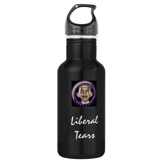 Liberale tranen 2.0 waterfles (Voorkant)