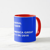 Liberale tranen - Donald Trump Post Mok (Voorkant rechts)