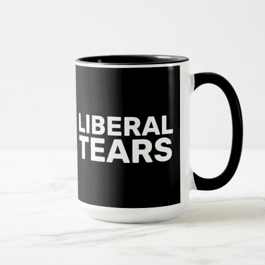 LIBERALE TRANEN GRAPPIGE KOFFIE MOKKEN (Rechts)