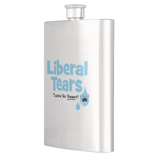 Liberale tranen smaten zo lekker flacon (Links)