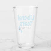 Liberale tranen smaten zo lekker glas (Achterkant)