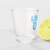 Liberale tranen smaten zo lekker shot glas (Links)