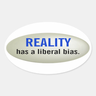 Liberale vooringenomenheid sticker - verhoogd