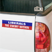 liberalen binnen de eu bumpersticker (Op Truck)
